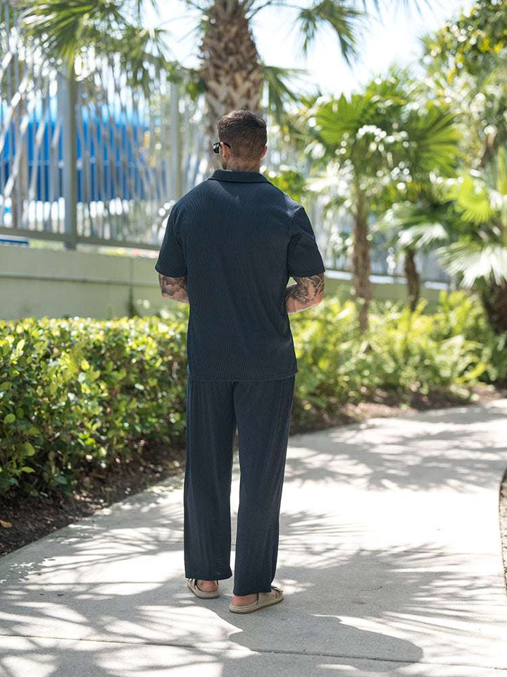 Melilla | Conjunto de Camisa de Corte Suelto