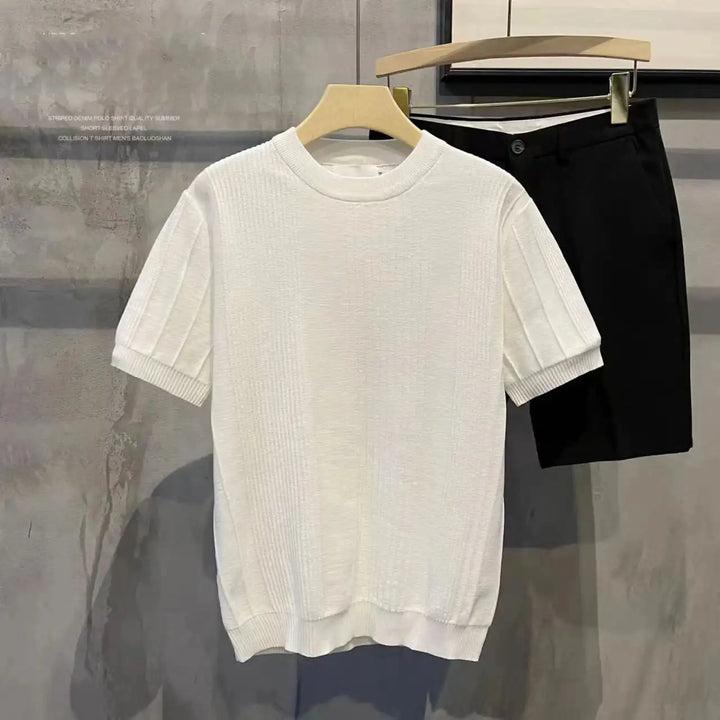 Lugo | Camiseta de Rayas de Punto